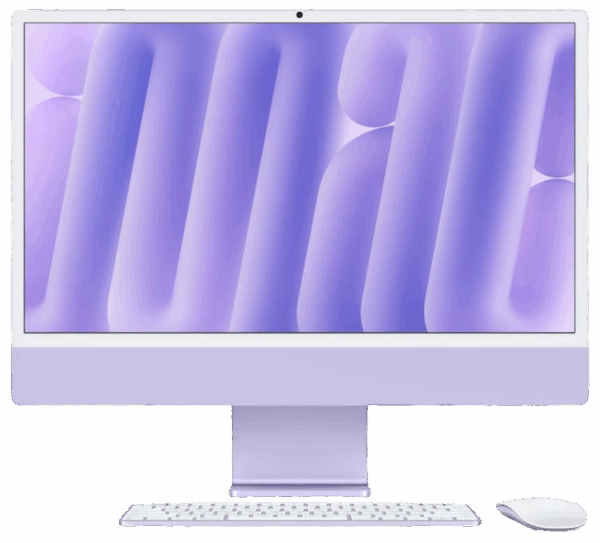 Apple iMac 24" M3 8 Гб/256 Гб 2024 Purple