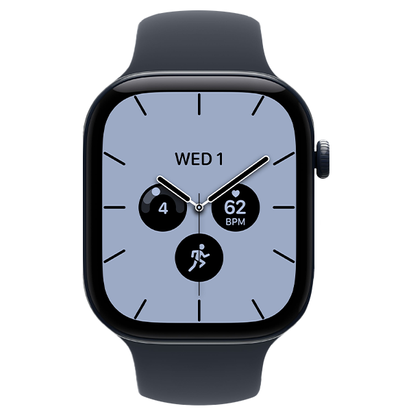 Apple Watch S12 42mm Night Blue Ceramic (Ночной синий, керамика)